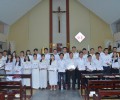 Giáo xứ Chính Tòa - 21 bạn trẻ Gia nhập Giáo Hội