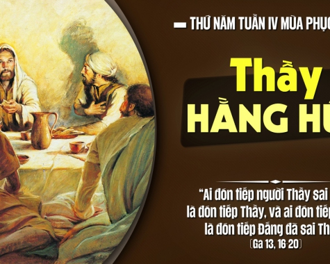THỨ NĂM TUẦN IV PHỤC SINH NĂM C - Ga 13,16-20