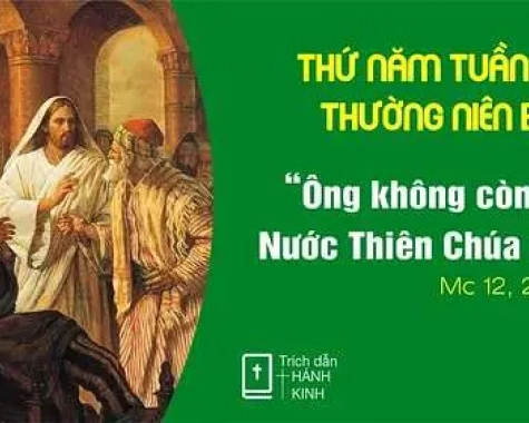 THỨ NĂM TUẦN IX THƯỜNG NIÊN