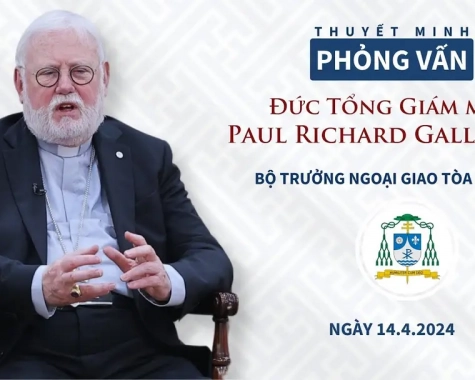 PHỎNG VẤN ĐỨC TỔNG GIÁM MỤC PAUL RICHARD GALLAGHER, BỘ TRƯỞNG NGOẠI GIAO TÒA THÁNH