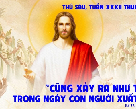 THỨ SÁU TUẦN XXXII THƯỜNG NIÊN