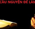 Cầu nguyện để làm gì?