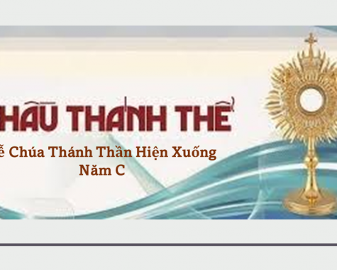 CHẦU THÁNH THỂ LỄ CHÚA THÁNH THẦN HIỆN XUỐNG - NĂM C (Ga 20, 19-23)