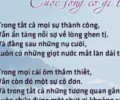 Cuộc sống có gì lạ?