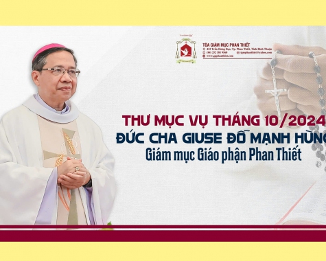 THƯ MỤC VỤ THÁNG 10 NĂM 2024 - GIÁO PHẬN PHAN THIẾT