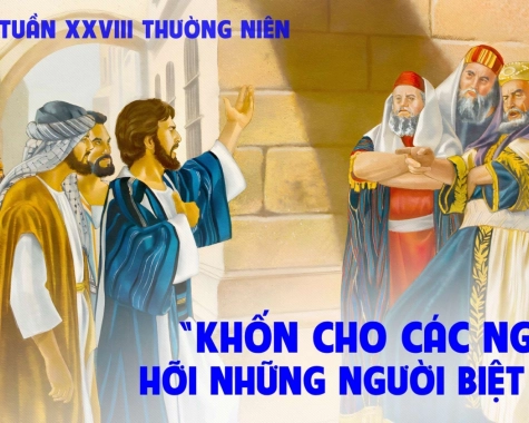 THỨ TƯ TUẦN XXVIII THƯỜNG NIÊN