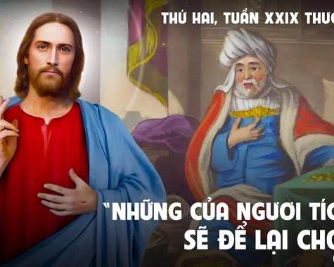 THỨ HAI TUẦN XXIX THƯỜNG NIÊN