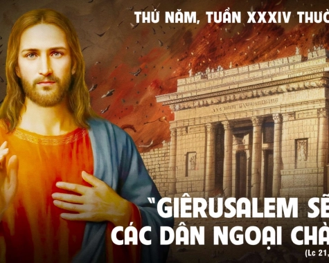 THỨ NĂM TUẦN XXXIV THƯỜNG NIÊN