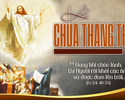 CHÚA NHẬT LỄ CHÚA THĂNG THIÊN Cv 1,1-11; Ep 1,17-23; Lc 24,46-53