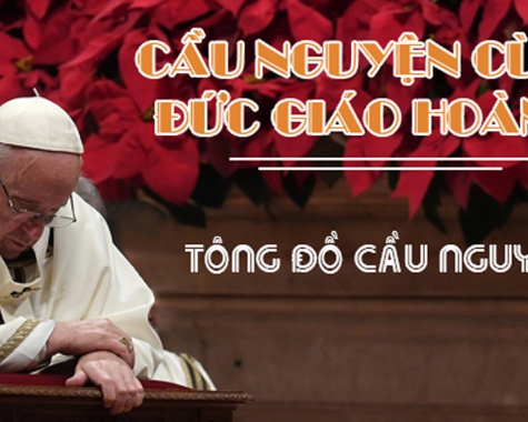 Cầu nguyện cùng Đức Giáo Hoàng ngày 26.7.2023