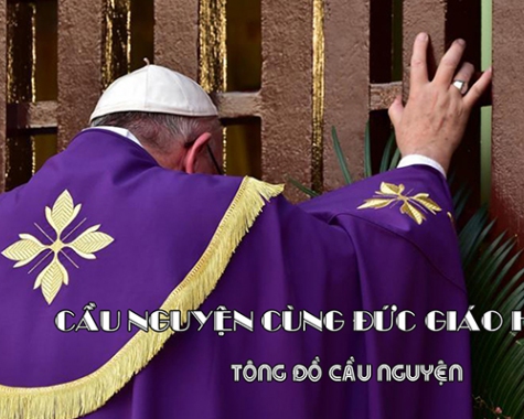 Cầu nguyện cùng Đức Giáo Hoàng ngày 30.3.2023