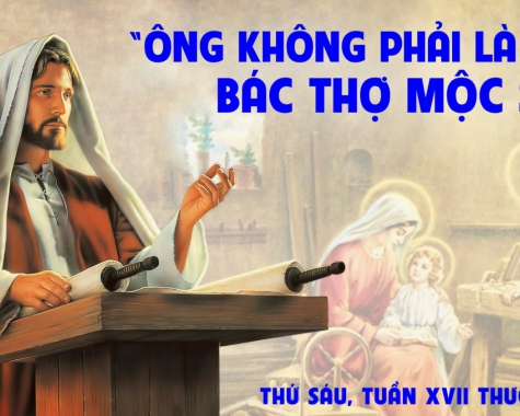 Thứ Sáu Tuần 17 Thường Niên