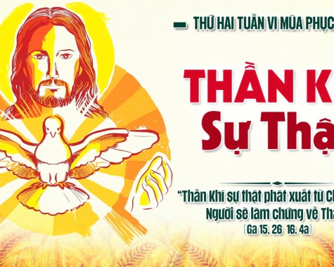 THỨ HAI TUẦN VI PHỤC SINH NĂM C Ga 15,26-16,4