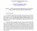 Thư kêu gọi yêu thương san sẻ 1