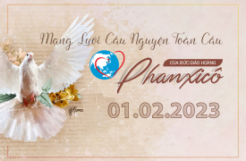 Cầu nguyện cùng Đức Giáo Hoàng ngày 01.02.2023
