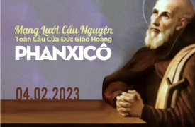Cầu nguyện cùng Đức Giáo Hoàng ngày 04.02.2023
