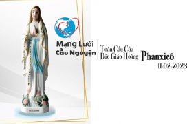 Cầu nguyện cùng Đức Giáo Hoàng ngày 11.02.2023