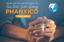 Cầu nguyện cùng Đức Giáo Hoàng ngày 29.12.2022