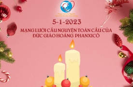 Cầu nguyện cùng Đức Giáo Hoàng ngày 5.1.2023
