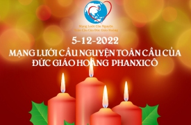 Cầu nguyện cùng Đức Giáo Hoàng ngày 05.12.2022 - Tông đồ cầu nguyện