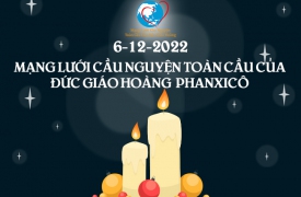 Cầu nguyện cùng Đức Giáo Hoàng ngày 06.12.2022 - Tông đồ cầu nguyện
