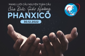 Cầu nguyện cùng Đức Giáo Hoàng ngày 30.12.2022
