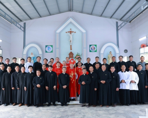 TU ĐOÀN NAM THỪA SAI THÁNH MẪU - THÁNH LỄ TẠ ƠN TẠI AN VINH -