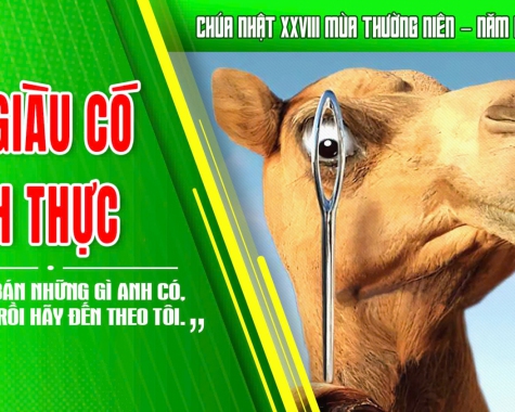 CHÚA NHẬT XXVIII THƯỜNG NIÊN NĂM B