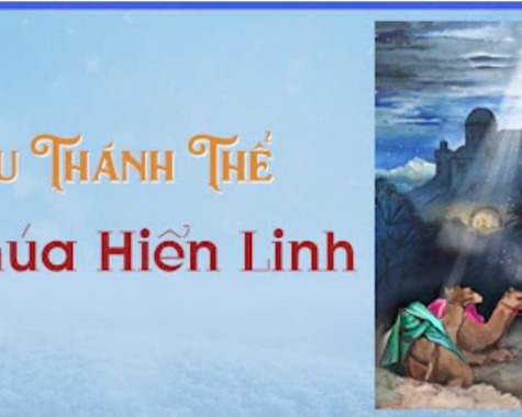 CHẦU THÁNH THỂ- CHÚA NHẬT LỄ HIỂN LINH