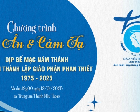 VIDEO CHƯƠNG TRÌNH TRI ÂN VÀ CẢM TẠ DỊP BẾ MẠC MỪNG KIM KHÁNH GIÁO PHẬN PHAN THIẾT