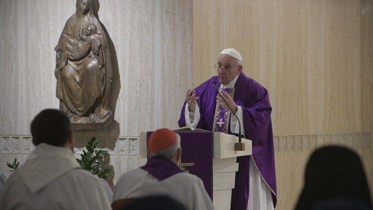 2019.03.07 Messa Santa Marta (Vatican Media)