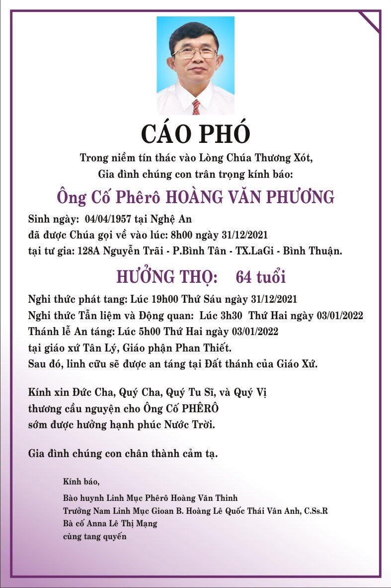 ai tín ông cố phêrô