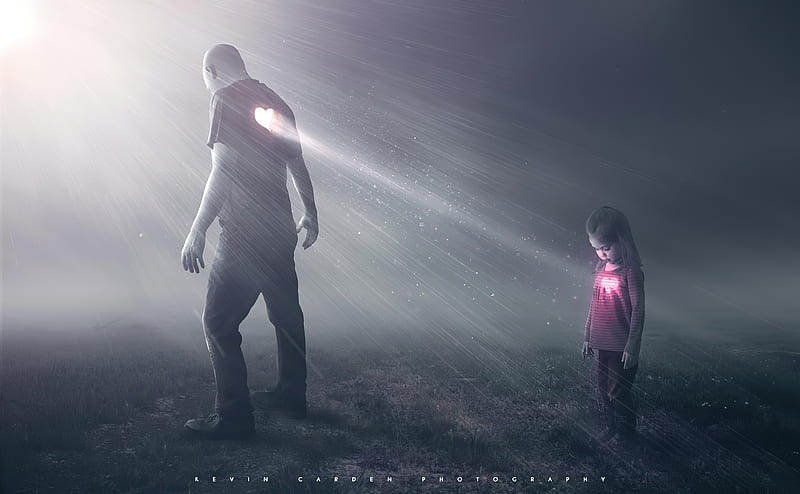 hd wallpaper the heart of a father father daughter artist artwork digital art deviantart